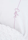 The Katie Piper Collection Calm Textured Duvet Cover Set, White