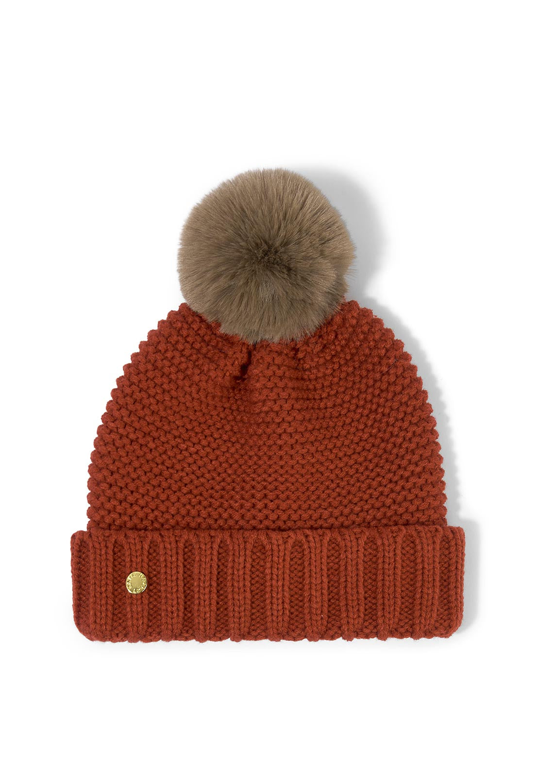 Katie Loxton Chunky Knit Hat, Red