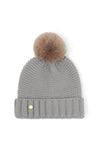 Katie Loxton Chunky Knit Pom Hat, Grey