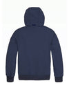 Tommy Hilfiger Boys Hooded Logo Collar Jacket, Twilight Navy