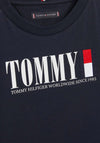 Tommy Hilfiger Boys Tommy Graphic T-Shirt, Navy
