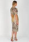 Kevan Jon Dahlia Sequin Embellished Dress, Gold
