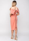 Kevan Jon Loren Bodycon Dress, Apricot Pink