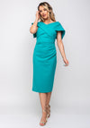 Kevan Jon Loren Bodycon Dress, Turquoise