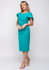 Kevan Jon Loren Bodycon Dress, Turquoise