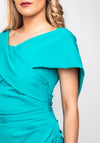 Kevan Jon Loren Bodycon Dress, Turquoise