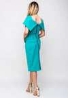 Kevan Jon Loren Bodycon Dress, Turquoise