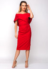 Kevan Jon Loren Bodycon Dress, Red