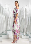 Kevan Jon Wisteria Floral Maxi Dress, Multi