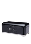 Kitchen Craft Lovello Large Textured Bread Bin, Black