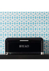 Kitchen Craft Lovello Large Textured Bread Bin, Black