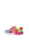 Agatha Ruiz de La Prada Girls Heart Mesh Trainers, Multi-Coloured