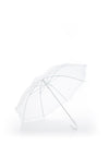 Little People Satin Frill Communion Umbrella, White