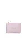 Katie Loxton Flower Girl Mini Pouch Bag, Powder Pink