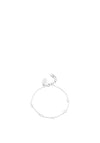 Little Kirstin Ash Silver Heart Bracelet, Small-Medium