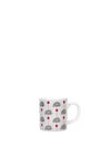 Kitchen Craft Exotic Rainbow Porcelain Espresso Cup, Multi-Coloured