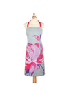 KC APRON GREY FLORAL 90 X 70 CM