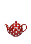 Kitchen Craft Traditional Farmhouse Filter Teapot 1.2L, Red
