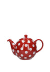 Kitchen Craft Traditional Farmhouse Filter Teapot 1.2L, Red