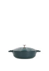 Kitchen Craft Masterclass 28cm Shallow Casserole Dish, Green