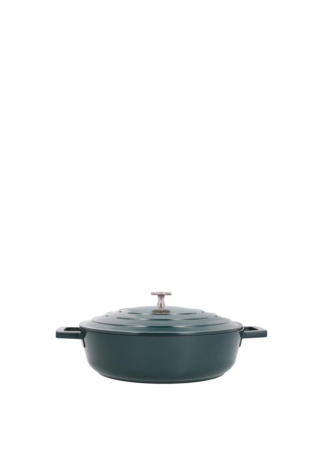 Kitchen Craft Masterclass 28cm Shallow Casserole Dish, Green - McElhinneys