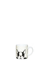 Kitchen Craft French Bulldog Porcelain Espresso Cup, Stone