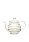 Kitchen Craft Porcelain Teapot, White Multi