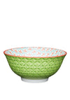 Kitchen Craft Geometric Print Ceramic Bowl