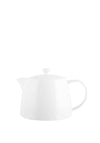 Mikasa Vitrified Porcelain 6 Cup Teapot, White