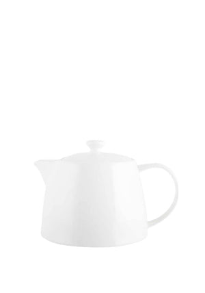 Mikasa Vitrified Porcelain 6 Cup Teapot, White