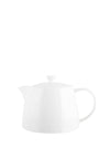 Mikasa Vitrified Porcelain 6 Cup Teapot, White