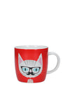 Kitchen Craft Cat Spec China Mug