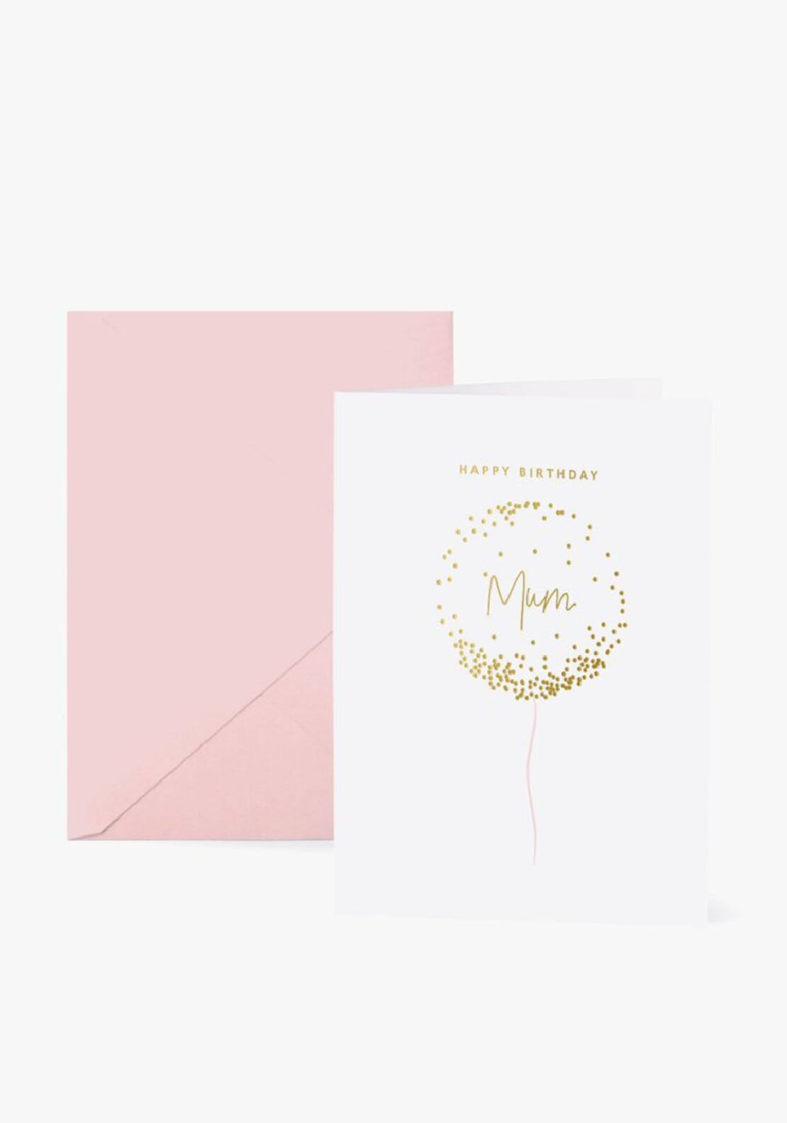 Katie Loxton Mum Birthday Balloon Greeting Card
