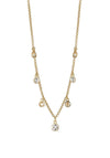 Knight & Day Andrea Golden Shadow Necklace, Gold