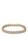 Knight & Day Dana Tennis Bracelet, Gold