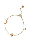 Knight & Day Elena Charm Bracelet, Gold