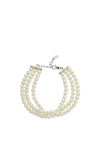 Knight & Day Arianna Pearl Bracelet, Silver