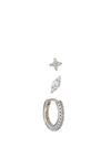 Knight & Day Avery Earring Set, Silver