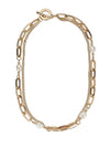 Knight & Day Melody Chunky Necklace, Gold