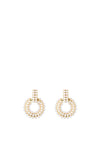 Knight & Day Riley Pearl Earrings, Gold