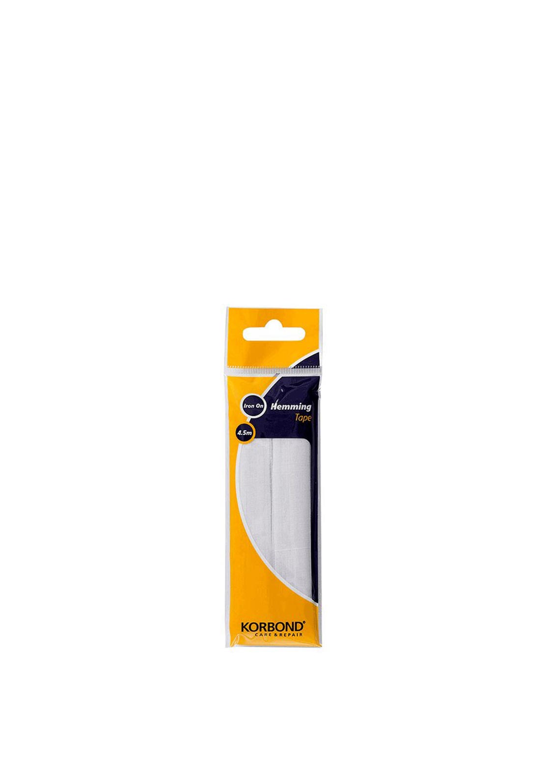 Korbond Iron On Hemming Tape, White