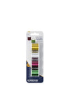 Korbond 4 Bobbins of Polyester Metallic Threads, Multicoloured