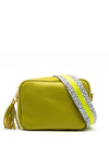 Krisana Convertible Crossbody Bag, Lime