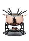 Artesa by Kitchen Craft Hammered Copper Fondue Set