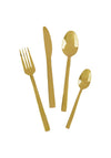 Mikasa Gold Diseno 16 Piece Cutlery Set