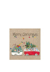 IHR Christmas Camping Napkins, Gold