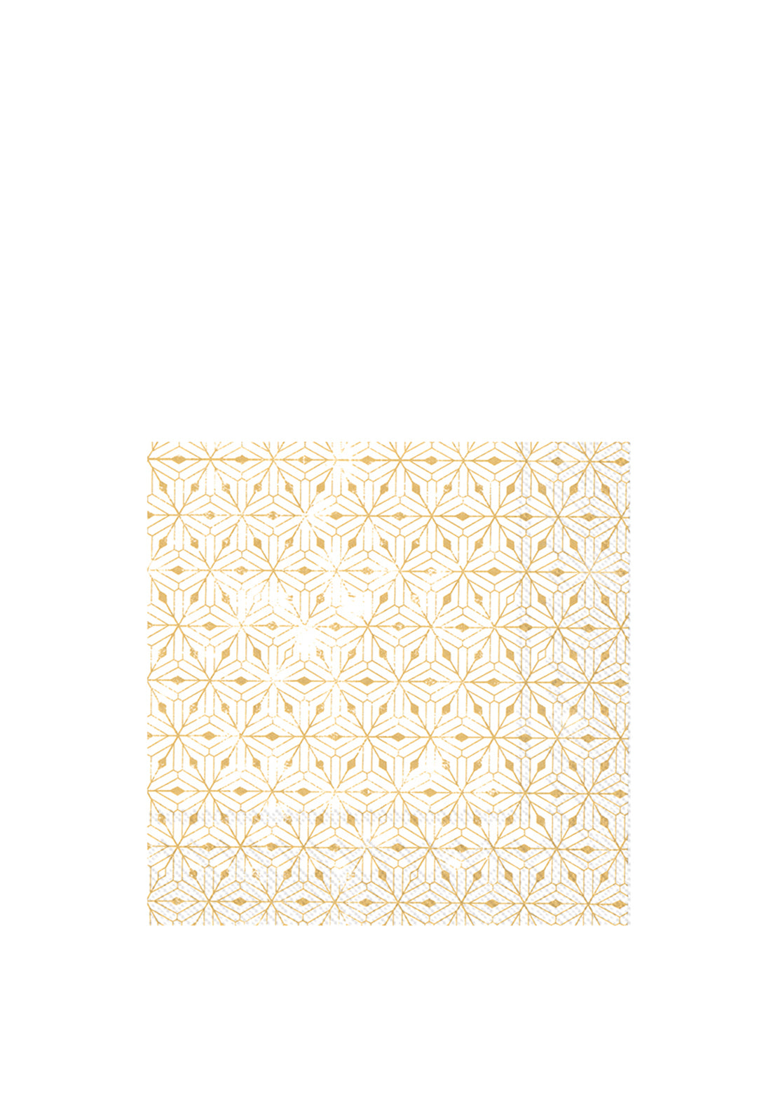 IHR Crystal Ornaments Napkins, White