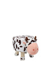 L&P Plush Cow Stool, 29cm