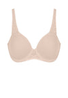 Elbrina Lace Trim Underwire Bra, Nude