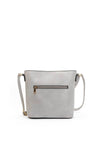 Zen Collection Colour Block Crossbody Bag, Grey & White